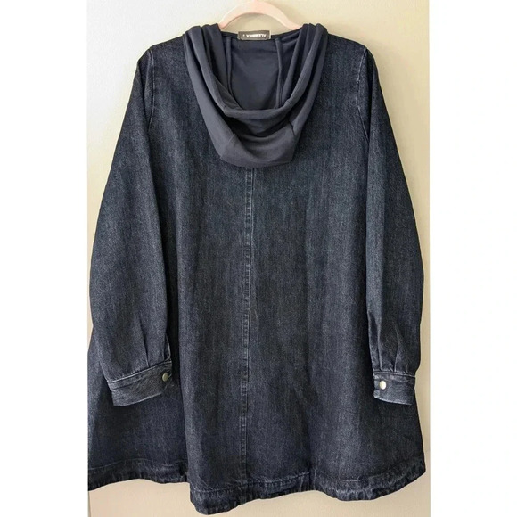 Alembika Ether Misto Hooded Zip Jacket Denim - Picture 8 of 9